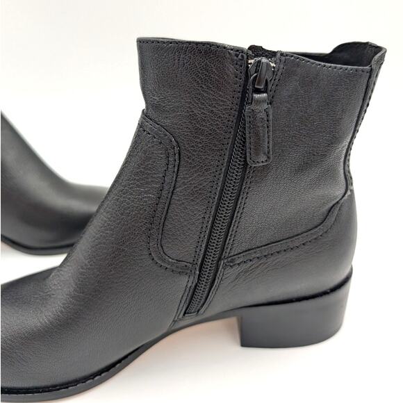Cole Haan Naia Pointed Toe Block Heel Booties Women's Black Size US8B EU39 - Picture 12 of 12